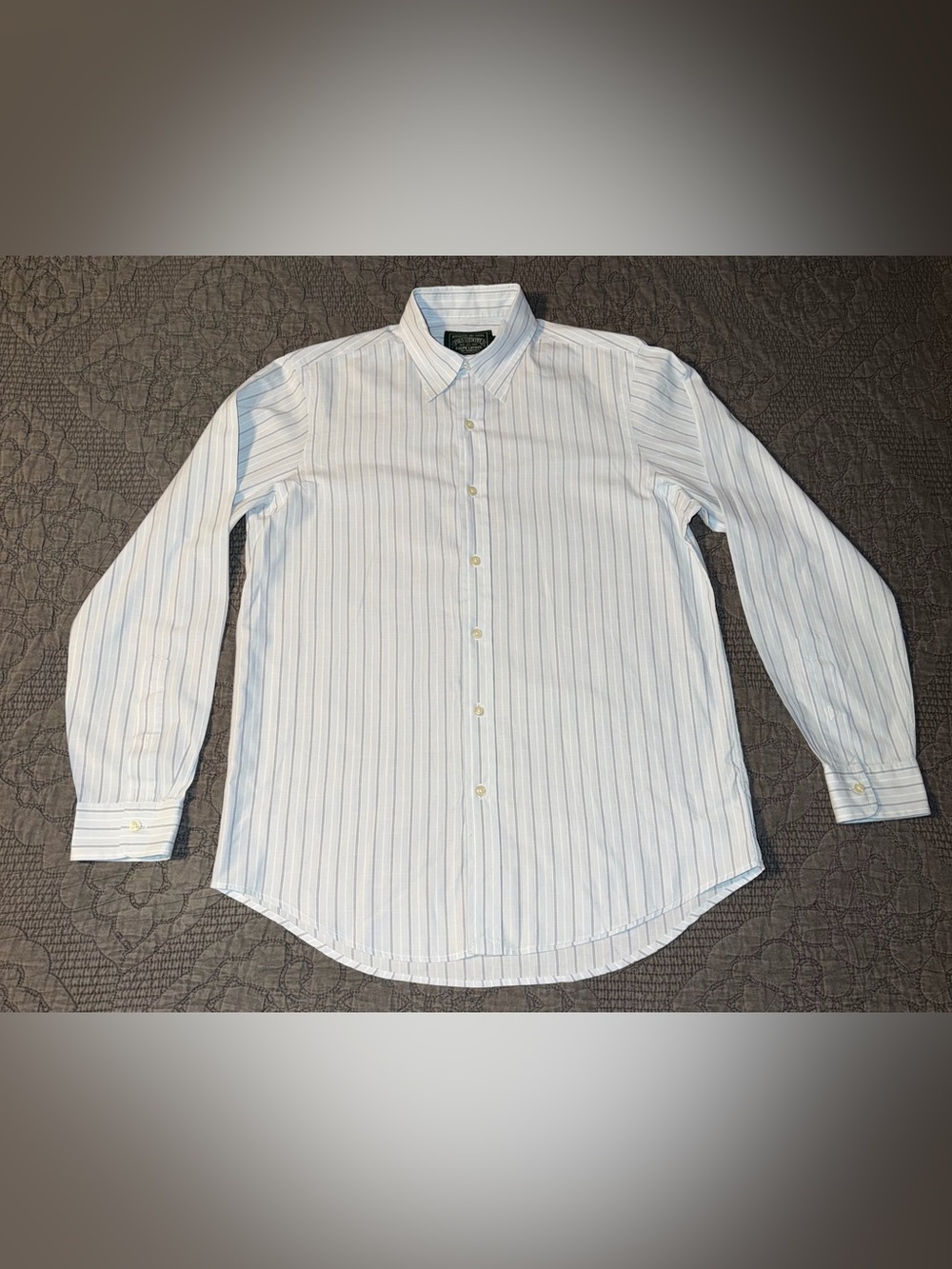 Ralph Lauren-Polo Country Classic Fit Striped Poplin Shirt Men’s Size-M